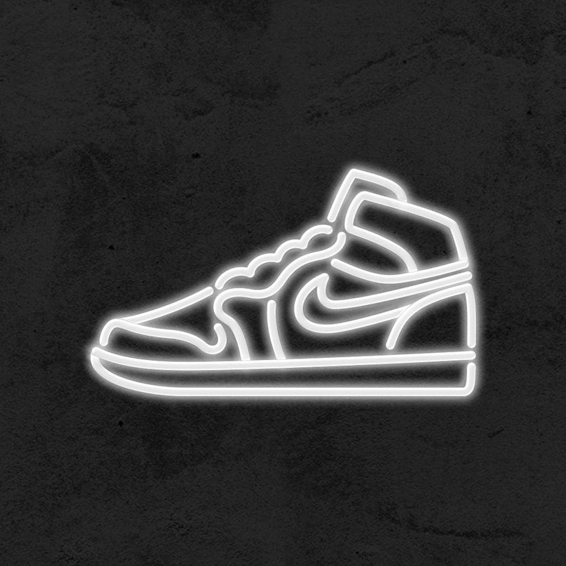 Jordan Shoes Neon Sign