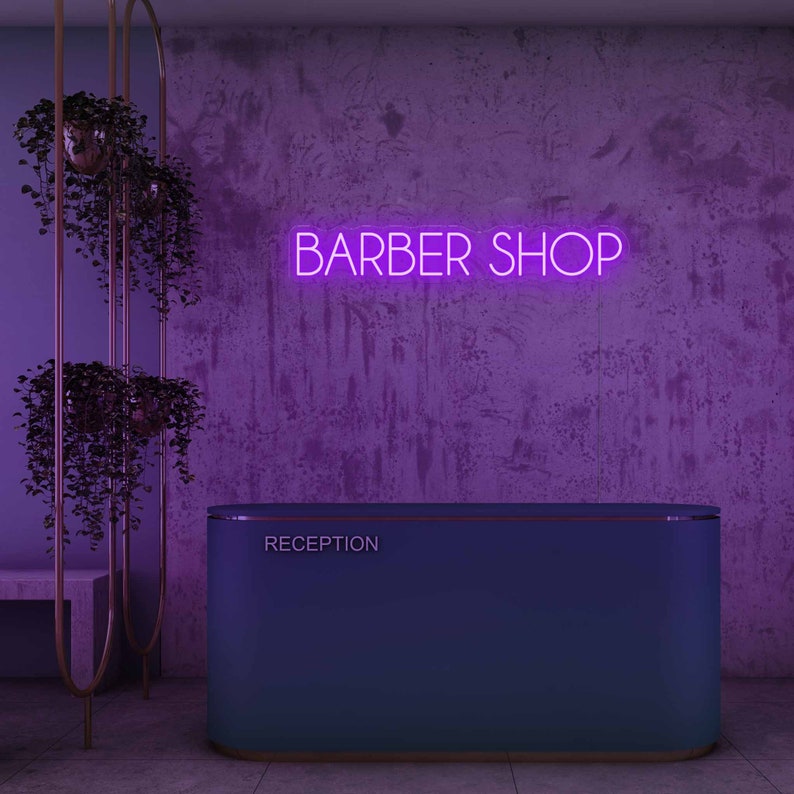 Barber Shop Neon Sign