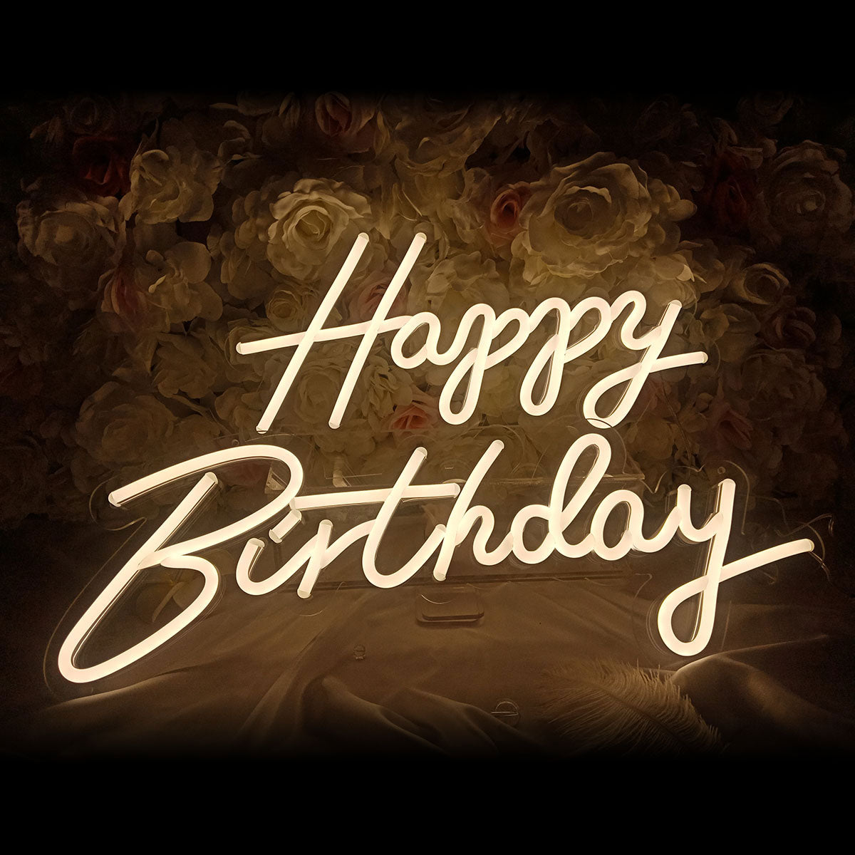 Happy Birthday Neon Sign