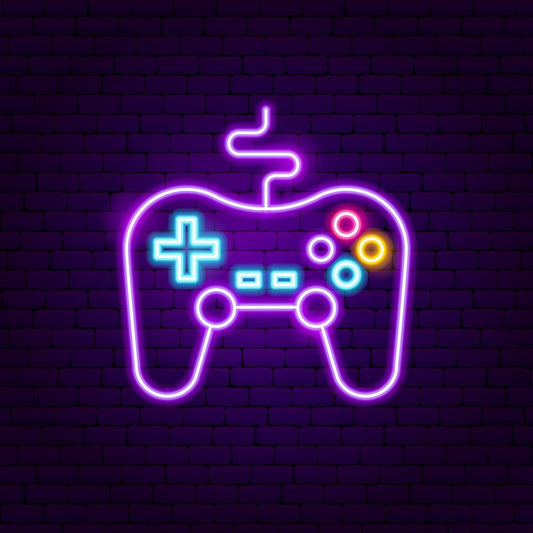 Joystick 2 Neon Sign