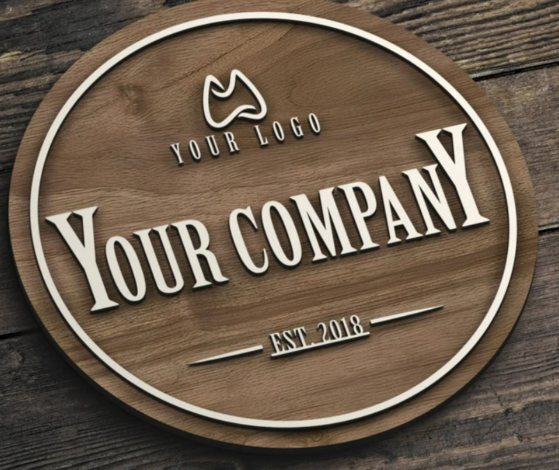 Customized Business Logo Neon sign and LED BOX
