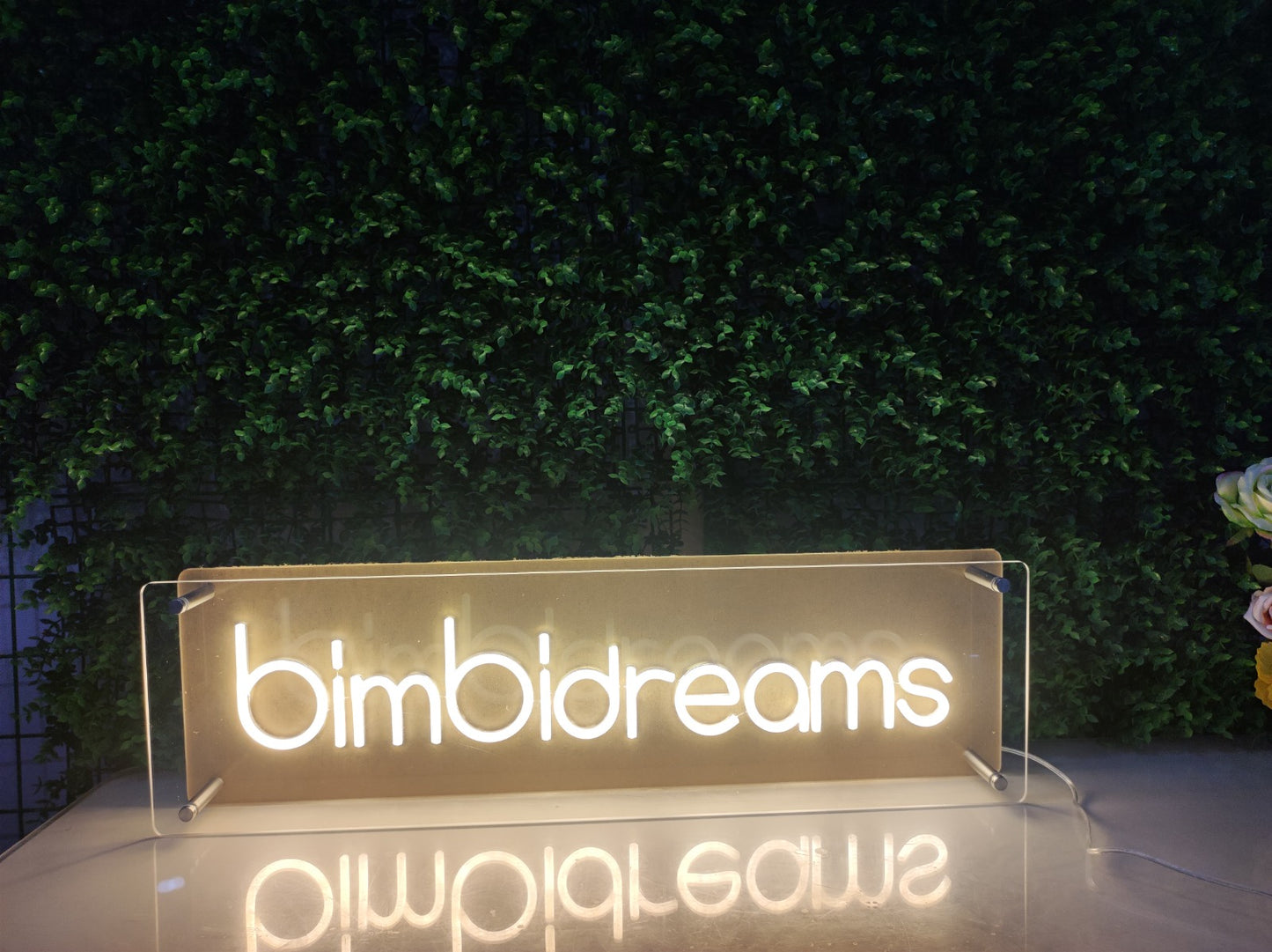 Customized Business Logo Neon sign and LED BOX