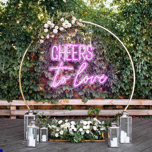 Cheers to Love Neon Led Lamp