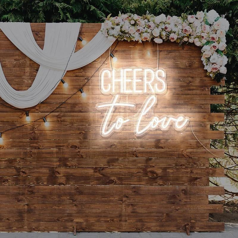 Cheers to Love Neon Led Lamp