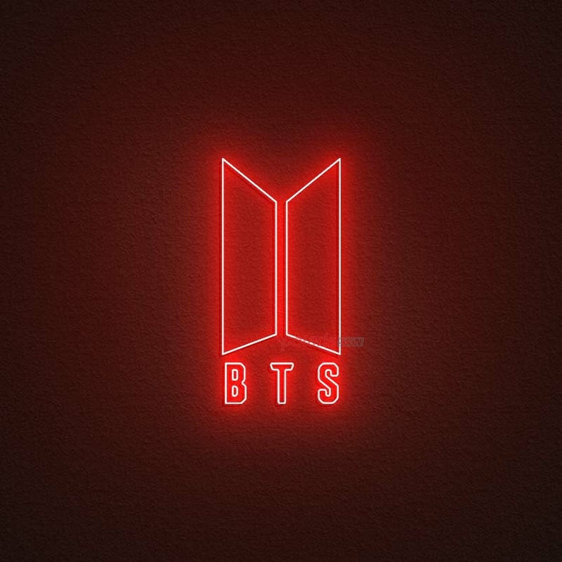 BTS Neon Sign