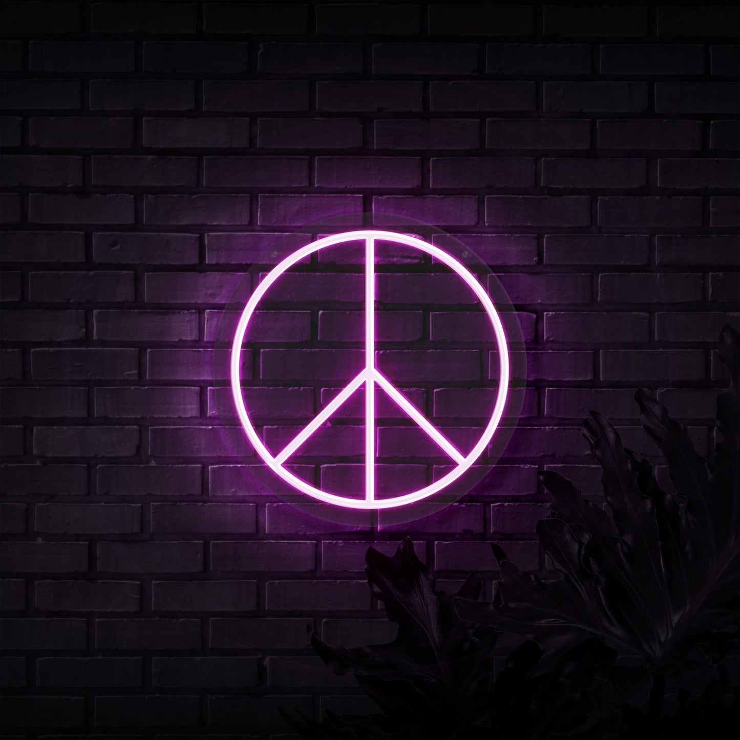 Peace Neon Sign