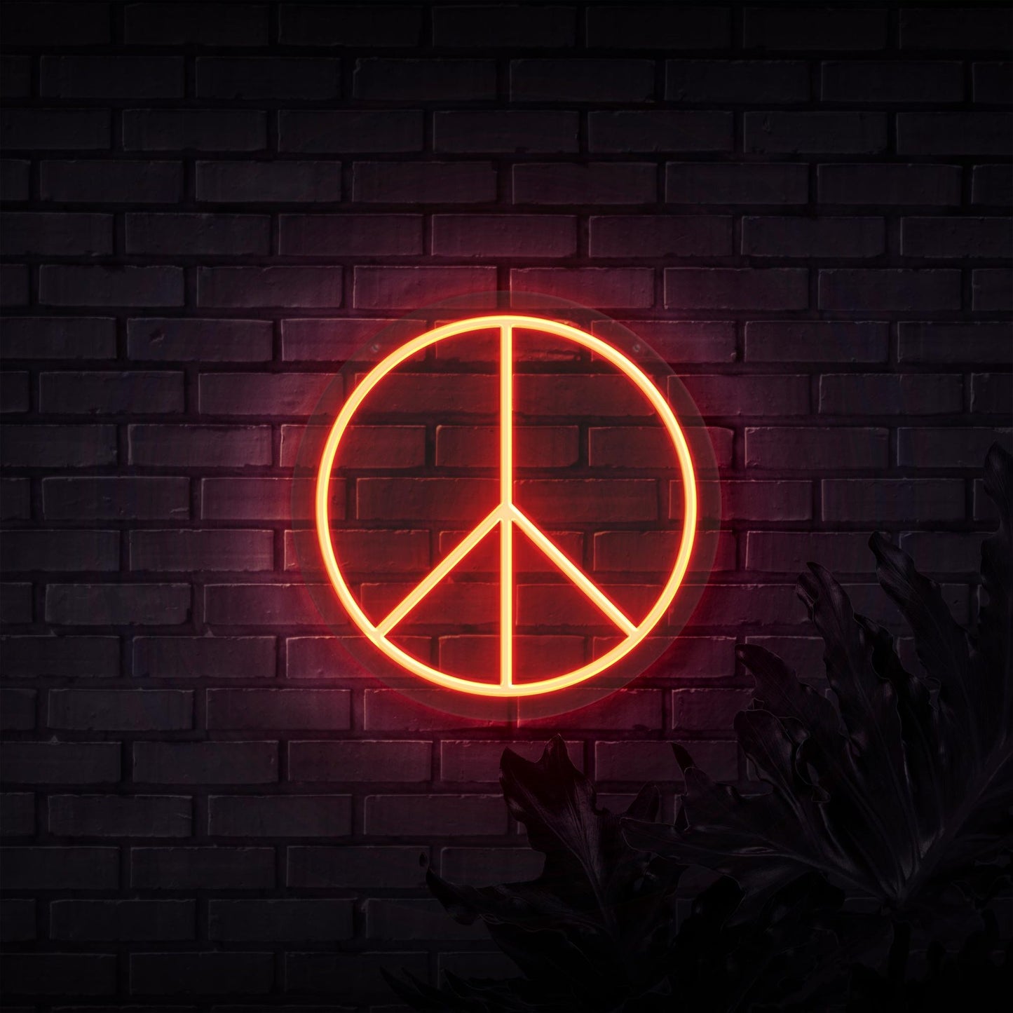 Peace Neon Sign